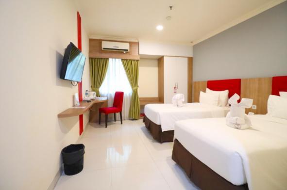 Moritz Hotel Rsab Harapan Kita Giacarta Esterno foto