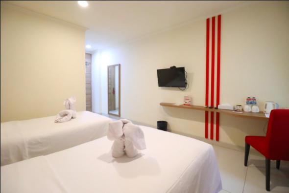 Moritz Hotel Rsab Harapan Kita Giacarta Esterno foto